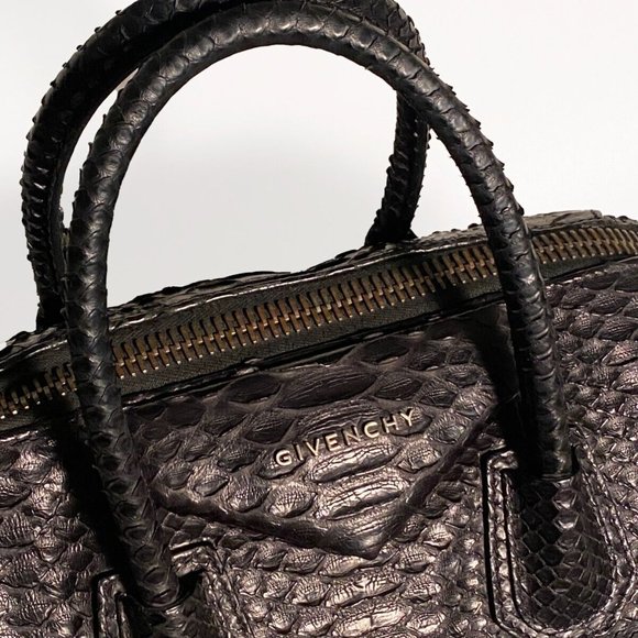 Rare Python Leather Givenchy Antigona Medium - Picture 8 of 15